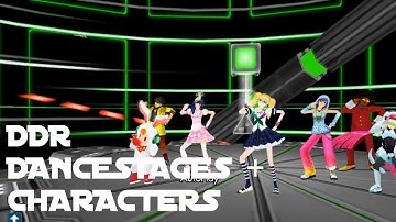 DDR DanceStages + Characters for Stepmania 5.0.12