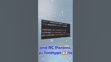 Fix Font Issues in Matplotlib | Export Perfect PDF