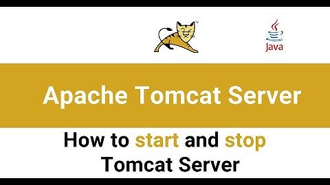 How to start and stop Apache tomcat server | Start Apache tomcat server as a service or with CMD