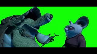 Master Oogway My Time Has Come Green Screen