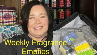 Scentsy Empties and What I’ve Been Warming