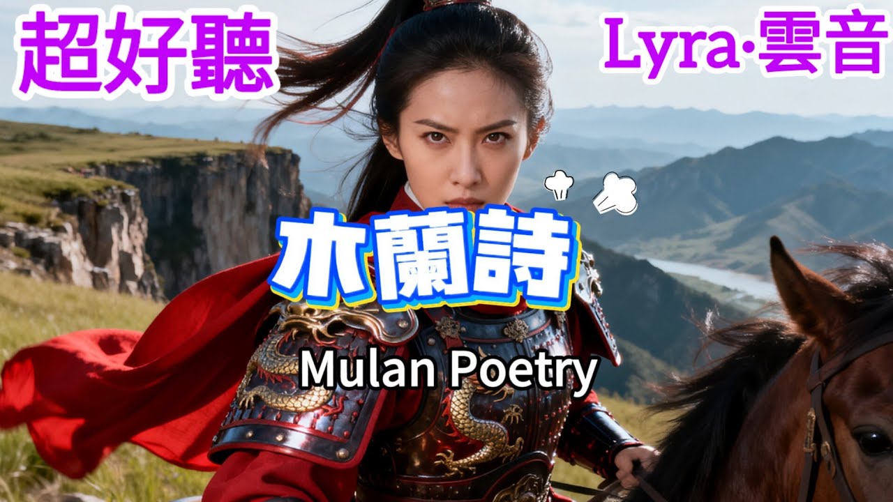Lyra·雲音 超好聽 |《木蘭詩》| 把詩當歌來唱也超好聽 《木兰诗》