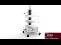 Condor multiuse equipment cart overview animation