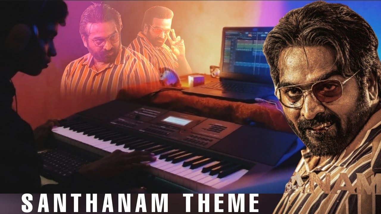 SANTHANAM BGM COVER | VIKRAM | VJS | KAMALHASSAN | LOKESH KANAGARAJ ...