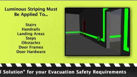 Stairwell Evacuation Signage, Floor Identification Signs & The Running Man Sign