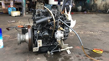 Động Cơ Mitsubishi L3C Mới Trên 95% : Cửa Hàng Nông Ngư Cơ Nguyễn Văn Châu