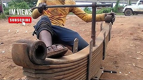 Rear Suspension Leaf(leaf spring) Measurement & Fitting by Expertise #santoshpattimistry