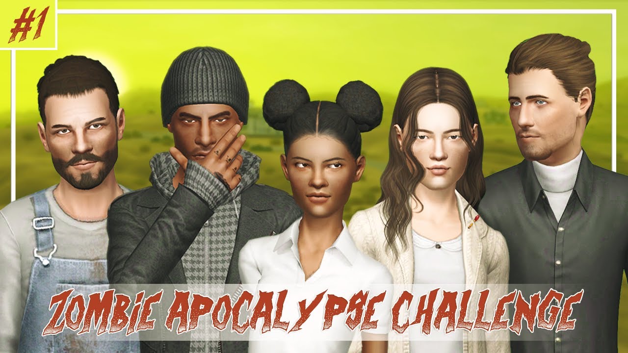 MEET OUR SURVIVORS 🧟 The Sims 3 Zombie Apocalypse Challenge PT. 1