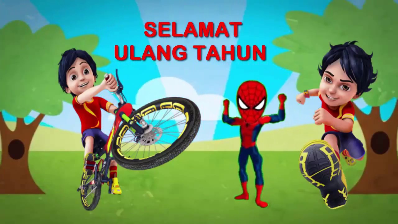 Shiva ANTV Dan Spiderman Selamat Ulang Tahun Lagu Anak Indonesia