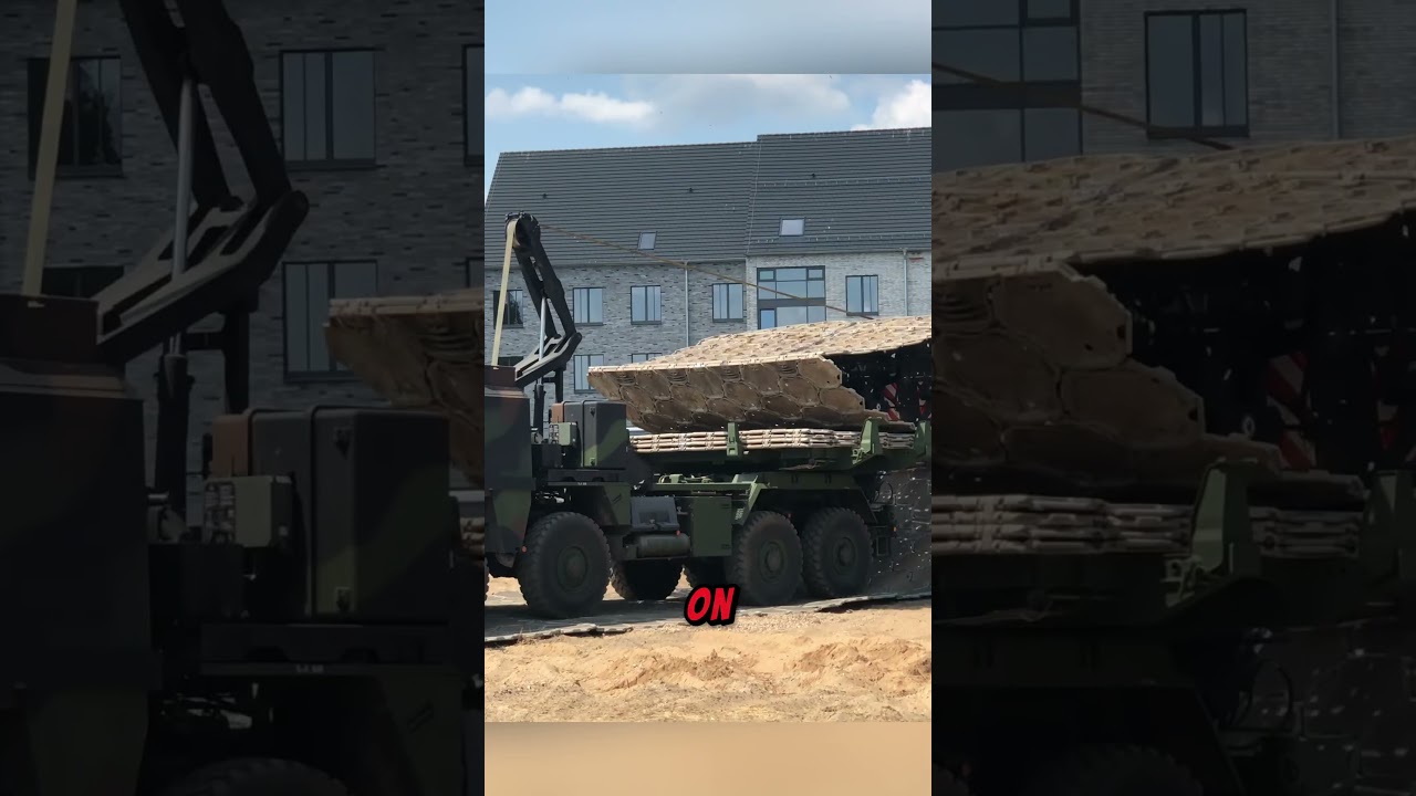 This Truck Builds a Road in Minutes!