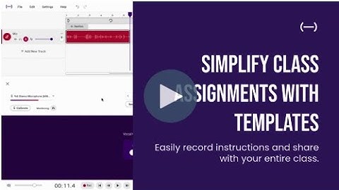 Create Template Assignments Fast with Soundtrap