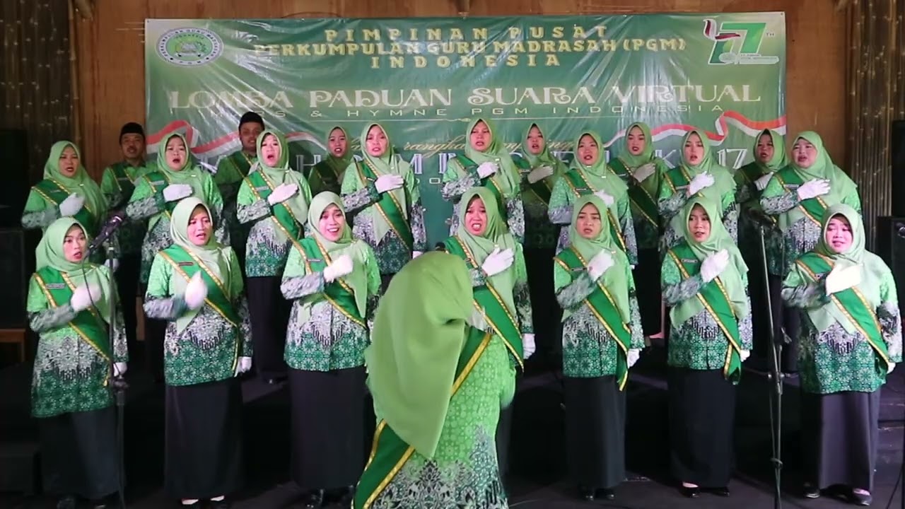 Hymne PGM Indonesia_Padus PGM kabupaten Pangandaran_Lomba paduan suara virtual