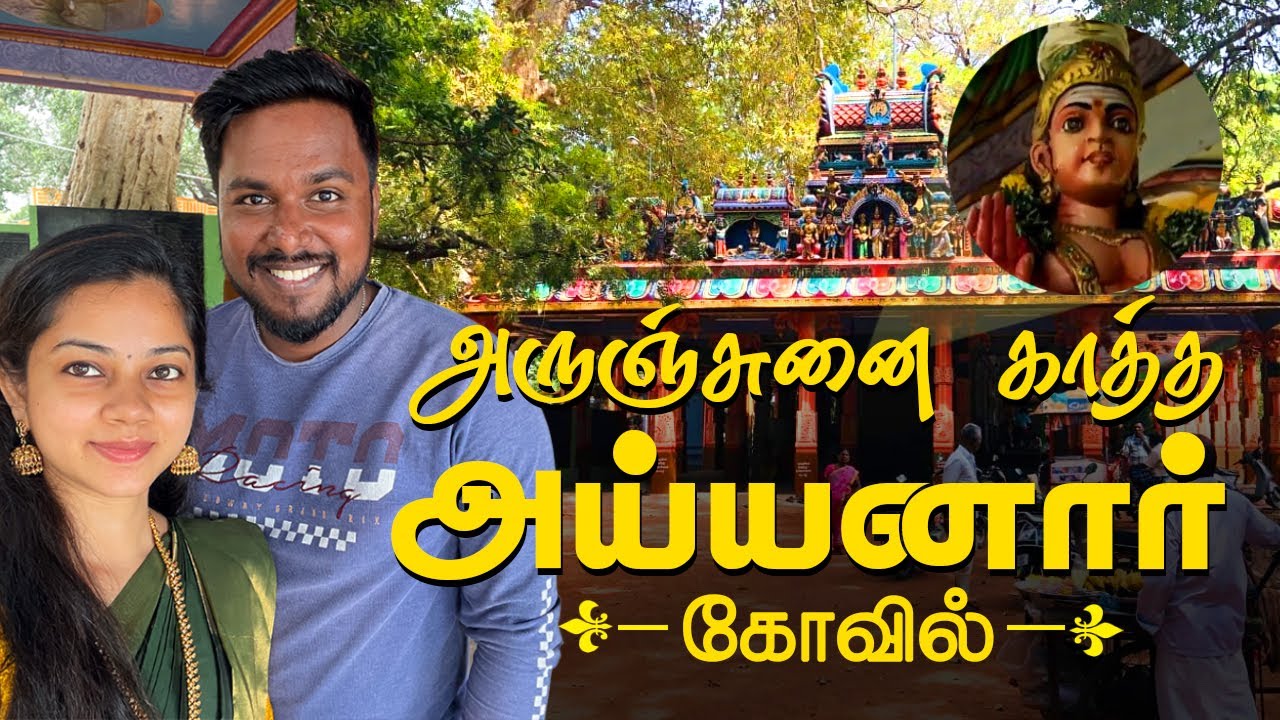 அருஞ்சுனை காத்த அய்யனார் கோவில்🙏  | Family Visit Vlog | Anithasampath Vlogs