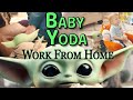 Baby Yoda Pregnancy Announcement // "Baby Yoda...Working From Home" thumbnail