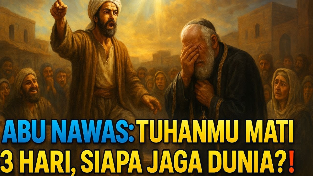 ABU NAWAS_ _TUHANMU MATI DIKUBUR 3 HARI, SIAPA YANG JAGA DUNIA WAKTU ITU_‼️ PENDETA LANGSUNG NANGIS!