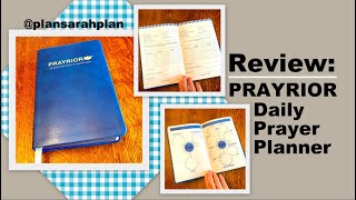 Review | Prayrior Daily Prayer Planner by Seymone Brutus