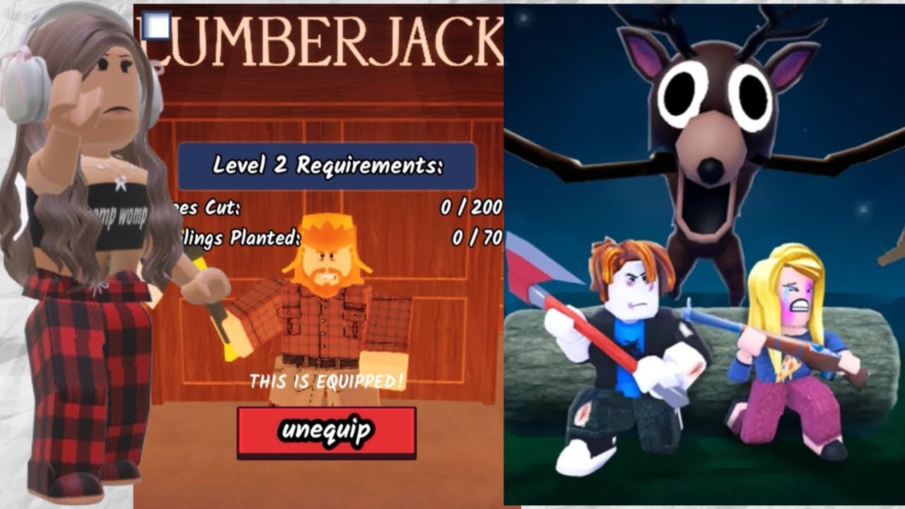 Lumberjack Class PLAYING 99 NIGHTS WITH THE LUMBERJACK CLASS! #roblox - YouTube