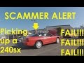 Buying a VQ swap 240sx S13 SCAM CAUGHT