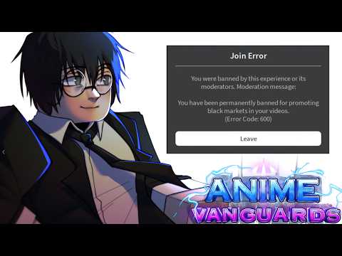 Меня ЗАБАНЯТ в Аниме Вангуардс..