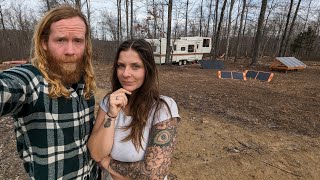 Things DON'T go as planned... Homesteading off-grid by Runaway Matt + Cass 25,231 views 3 months ago 22 minutes