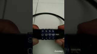 Kode kunci angka sepeda lupa?ini solusi nya