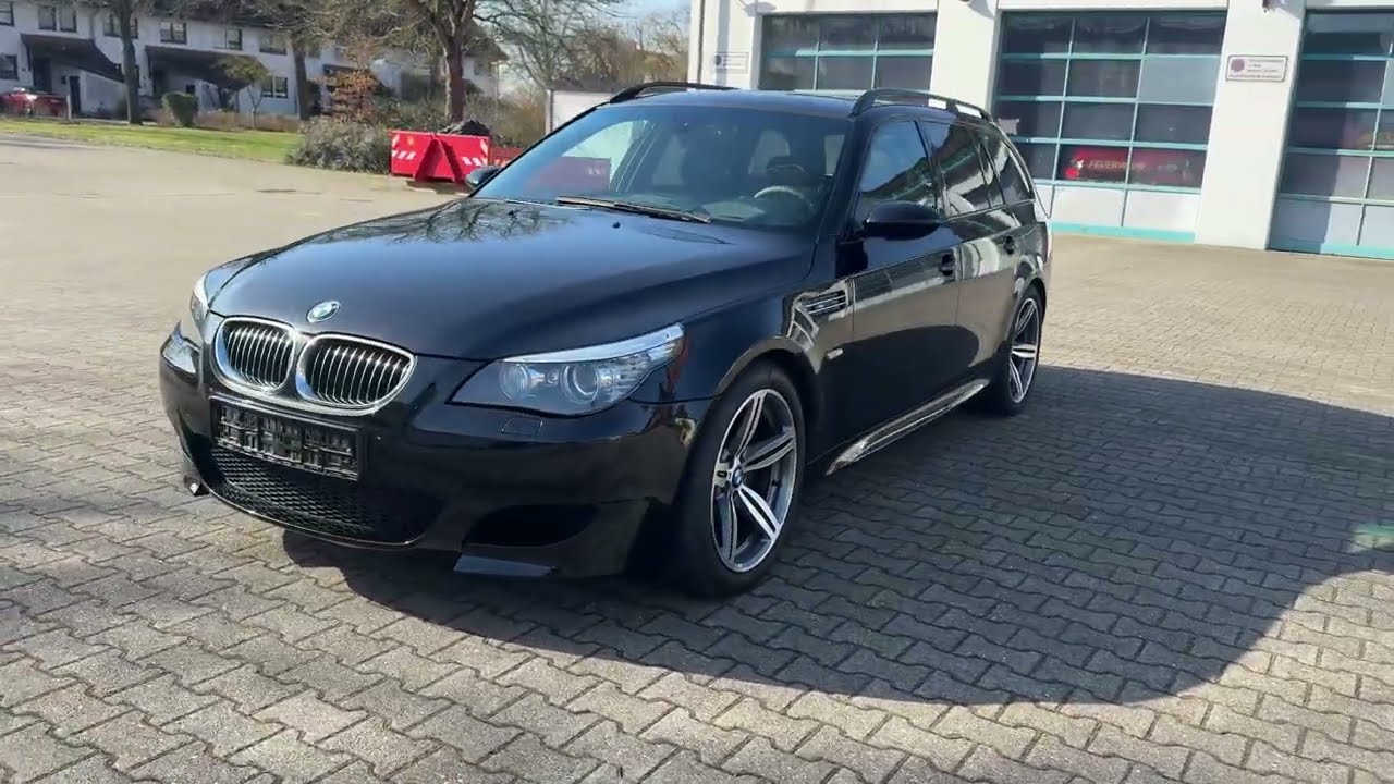 BMW E61 M5 V10 (2007) - Walkaround, Interior, Engine & Sound