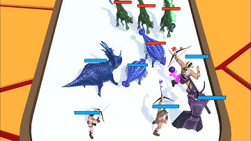 Merge & Fight - All Levels Gameplay Android, iOS