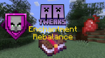 Enchantment Rebalancing,  Crops give EXP, and More! AA Tweaks 0.3 (Datapack)