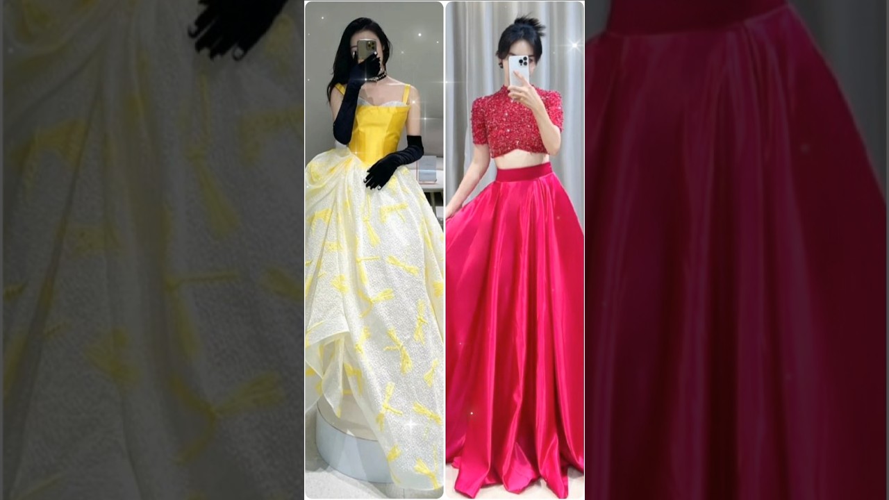 Yellow glitter vs Pink glitter 