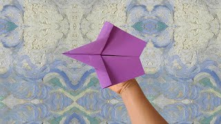How to make a dart paper airplane that flies far