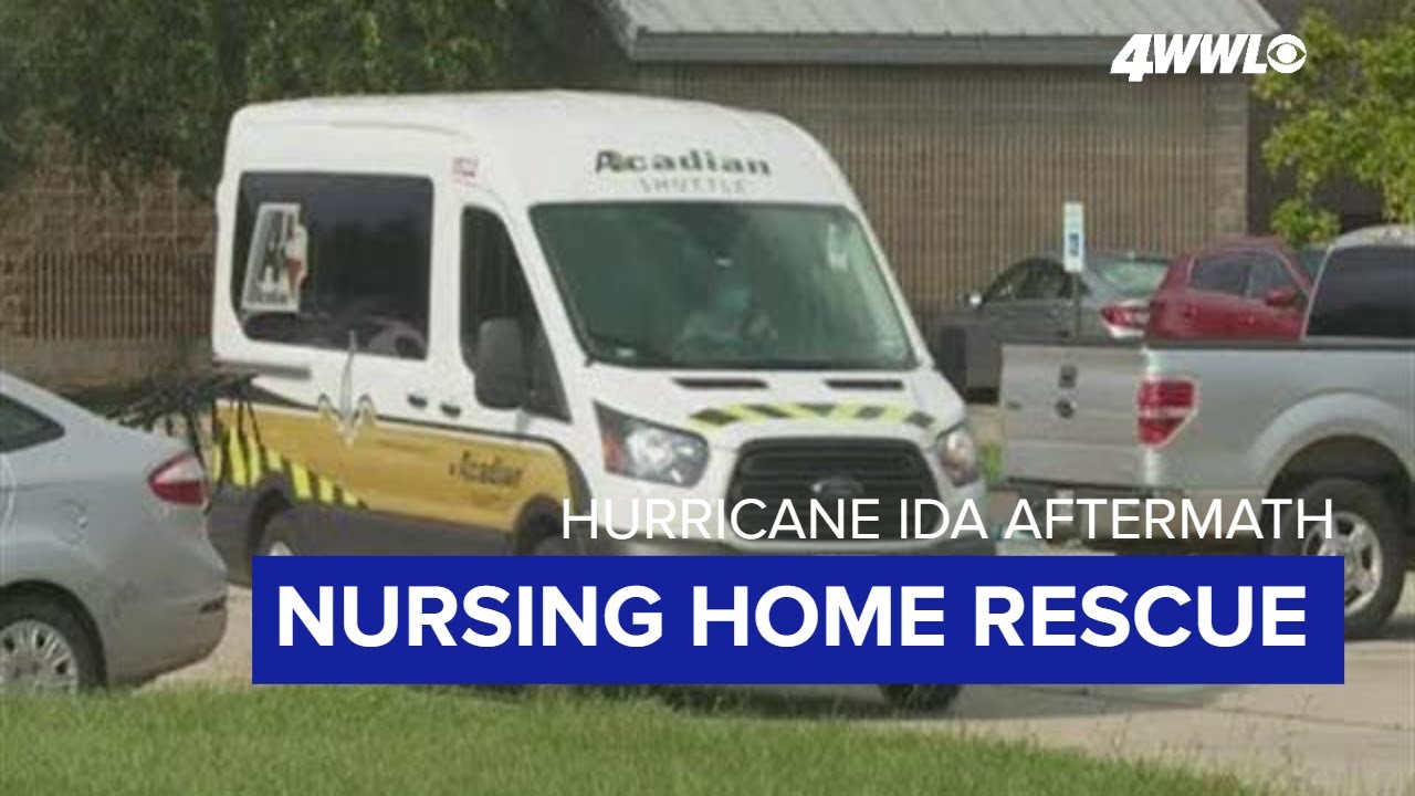 Nursing Home Residents Rescued From Warehouse Taken To LSU Field House YouTube