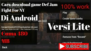 Cara download game deff jam fight for ny diandroid work 100% screenshot 5