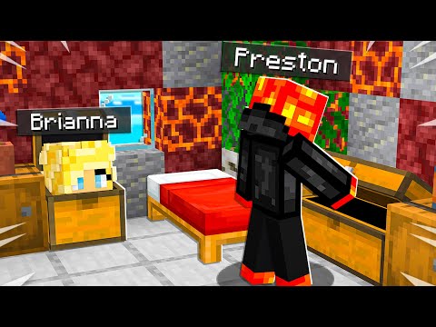 I Secretly Moved into PrestonPlayz Minecraft House! *he had no clue*