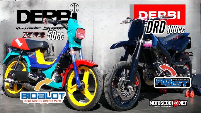 DERBI Variant 49cc Tuning, RABIIT