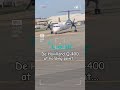 De Havilland Q-400 Luxair – Holding point @ Luxembourg - Findel airport