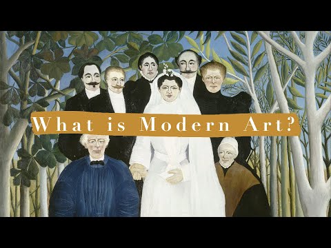 Video: Wat is l'art moderne?