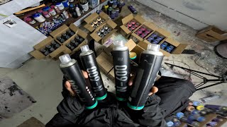 First Unboxing from Spray Paint Sponsor