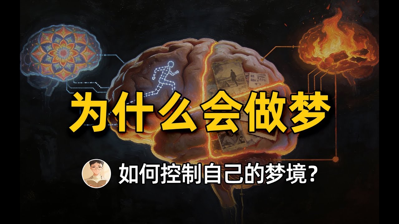 我们为什么会做梦？如何控制自己的梦境？在梦里意识到是梦，然后呢？