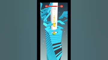 Stack Ball Level 235 Walkthrough #shorts