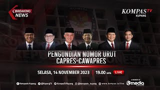 Download lagu 🔴 BRREAKING NEWS - PENGUNDIAN & PENETAPAN NOMOR URUT CAPRES-CAWAPRES 2024