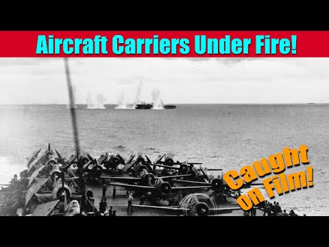 WW2 Aircraft Carriers under fire!