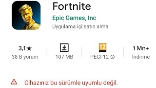 Desteklenmeyen cihaza nasıl fortnite Mobile indirilir?