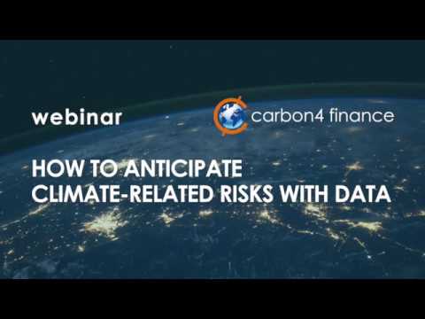 How to anticipate climate related risks with data - Carbon4 Finance