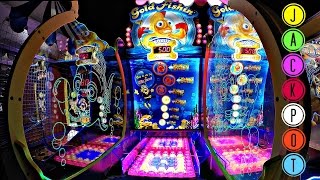Arcade JACKPOT Game Winning On Gold Fishin' Ticket Redemption Challenge screenshot 4