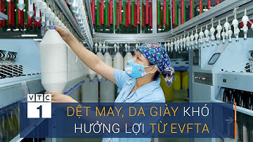Dệt may, da giày khó hưởng lợi từ "cao tốc" EVFTA | VTC1