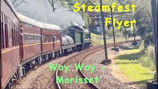 Steamfest Flyer, Woy Woy to Morisset - Australian Steam Trains