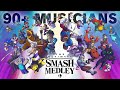 The ultimate smash medley 90 musicians