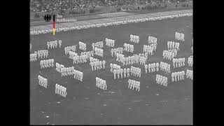 German police stunt show in Berlin (1959)