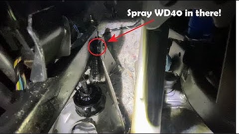 Squeaky Clutch Pedal FIX Quick & Easy!