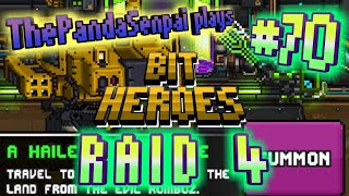 🐼 Bit Heroes - Part 70 - RAID 4! Ft. Extra Large Ombis 400~!
